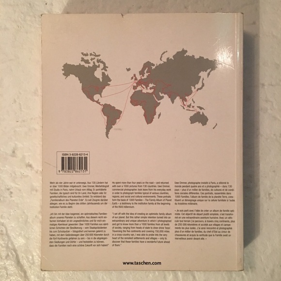 2000 First Ed. Taschen 1000 Families UNICEF Book - Picture 7 of 7